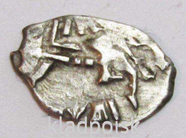 Копейка серебро Петр I Алексеевич (чешуя), 1711 год, Кадашевский денежный двор