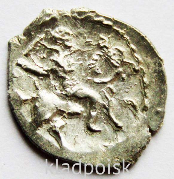 Денга Иван IV Васильевич Грозный (чешуя), серебро, Тверь, арт 8 Денга Иван IV Васильевич Грозный (чешуя), серебро, Тверь, арт 8