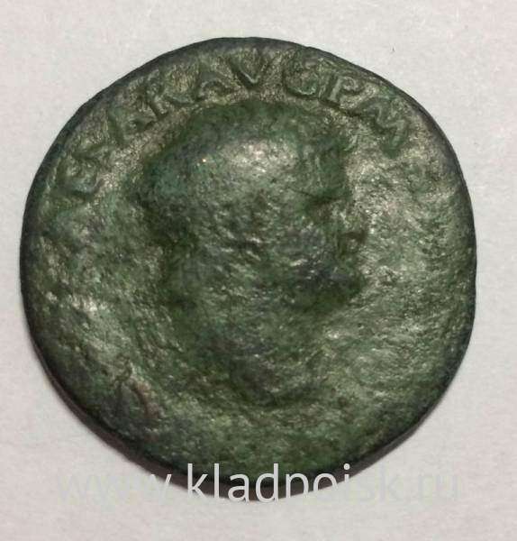 Монета Асс - Рим, 65 год н.э. Нерон Монета Асс - Рим, 65 год н.э. Нерон