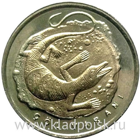 Монета 1 лира Турция – Варан, 2015