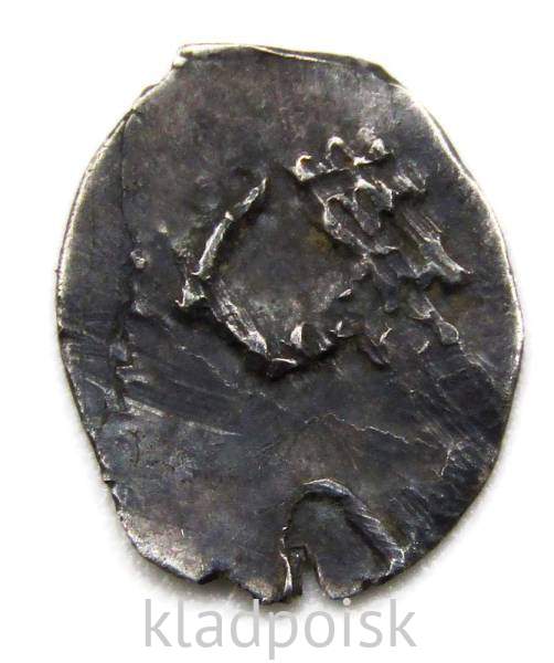 Денга серебро Иван Алексеевич (чешуя), Совместное правление,  Москва. ГКХ № 1213