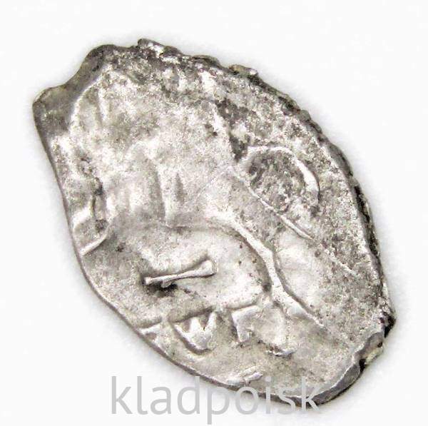 Копейка серебро Петр I Алексеевич (чешуя), 1703 год, Старый денежный двор Копейка серебро Петр I Алексеевич (чешуя), 1703 год, Старый денежный двор