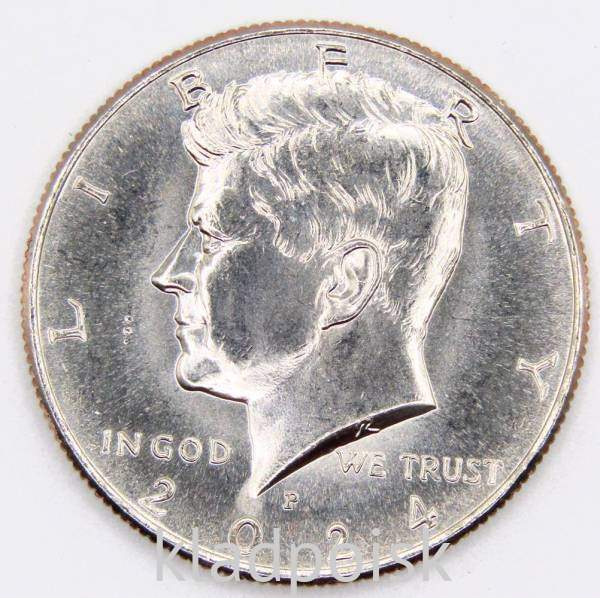 Монета 50 центов США Кеннеди 2024 (P)