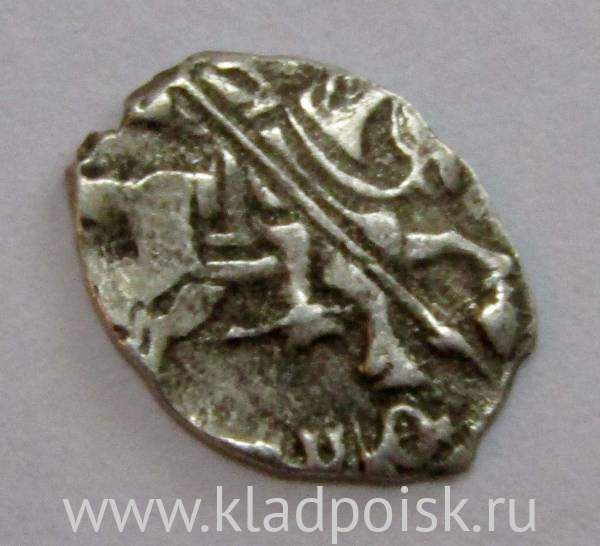 Копейка серебро Петр I Алексеевич (чешуя), 1696-1725 гг. Арт. 3 Копейка серебро Петр I Алексеевич (чешуя), 1696-1725 гг. Арт. 3