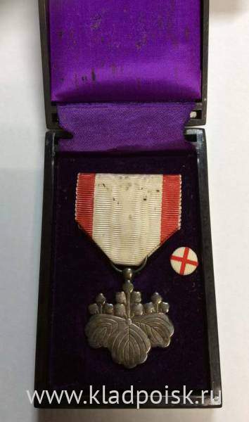 Орден Восходящего солнца, 8 степень, Серебро, Япония Орден Восходящего солнца, 8 степень, Серебро, Япония