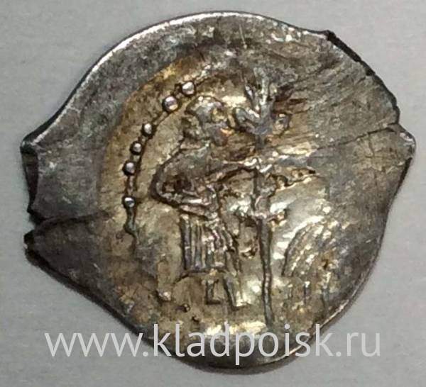 Денга Василий II Васильевич «Тёмный», серебро, Голова/посадка дерева, арт 5 Денга Василий II Васильевич «Тёмный», серебро, Голова/посадка дерева, арт 5