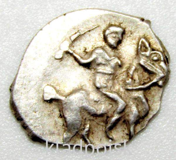 Денга Иван IV Васильевич Грозный (чешуя), серебро, Москва, арт 10