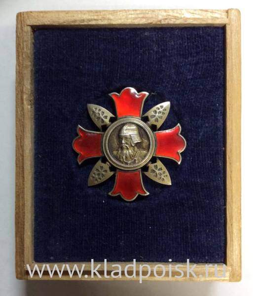 Наградной знак ранения «Сёигунд-зинсё» (Shoigunjinsho), Япония Наградной знак ранения «Сёигунд-зинсё» (Shoigunjinsho), Япония