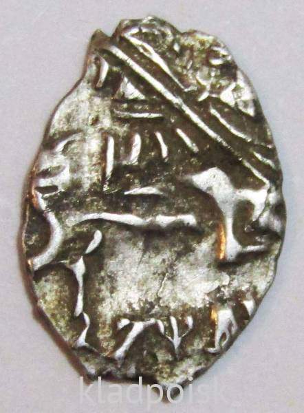 Копейка серебро Петр I Алексеевич (чешуя), 1711 год