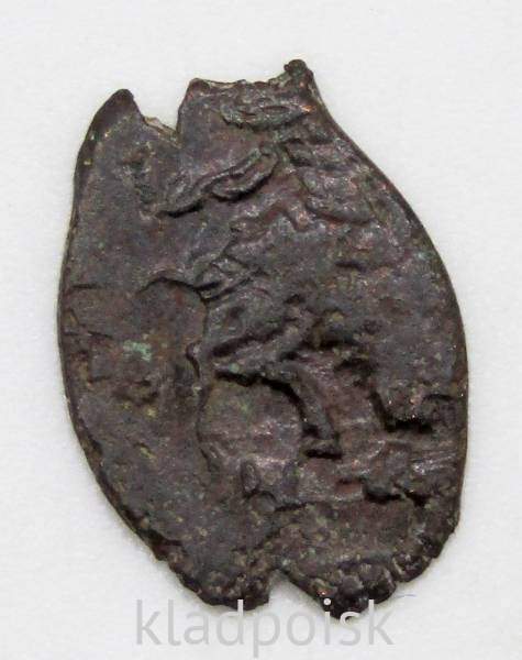 Копейка медь Алексей Михайлович (чешуя), Медный бунт, Москва, Новый монетный двор, арт 5