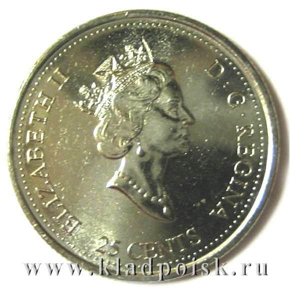 Монета  25 центов Канада, Миллениум 2000 – Сообщество