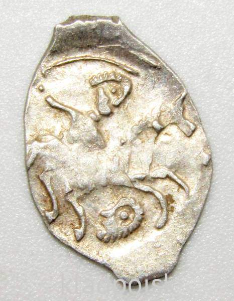 Денга Василий III (чешуя), серебро, Москва, арт 2