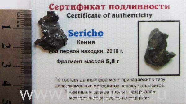 Осколок метеорита Sericho (арт 32) Осколок метеорита Sericho (арт 32)