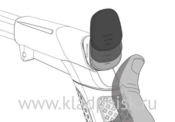 Держатель блока управления XP на штанге