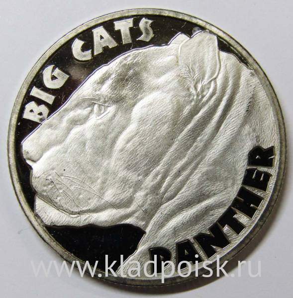 Монета 1 доллар Сьерра-Леоне 2020, Пантера