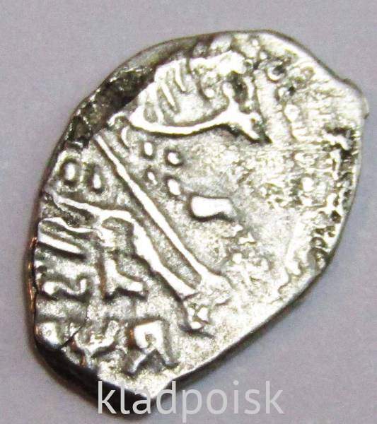 Копейка серебро Петр I Алексеевич (чешуя), 1701 год, Старый денежный двор, арт 4 Копейка серебро Петр I Алексеевич (чешуя), 1701 год, Старый денежный двор, арт 4