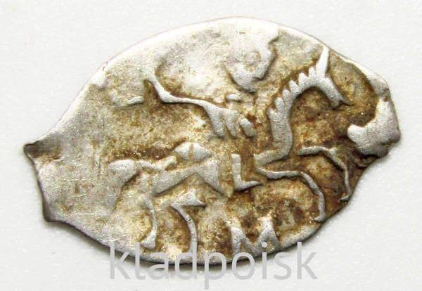 Денга Василий III (чешуя), серебро, Москва, арт 4