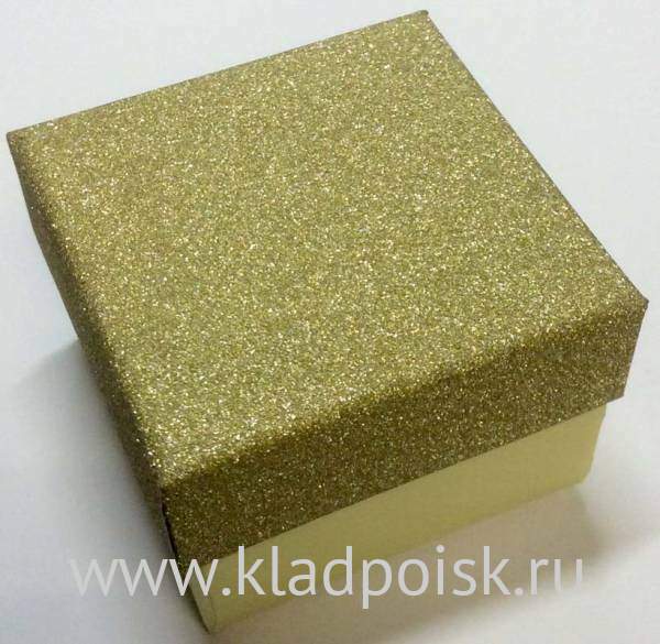 Коробка подарочная «Монпасье» зеленая