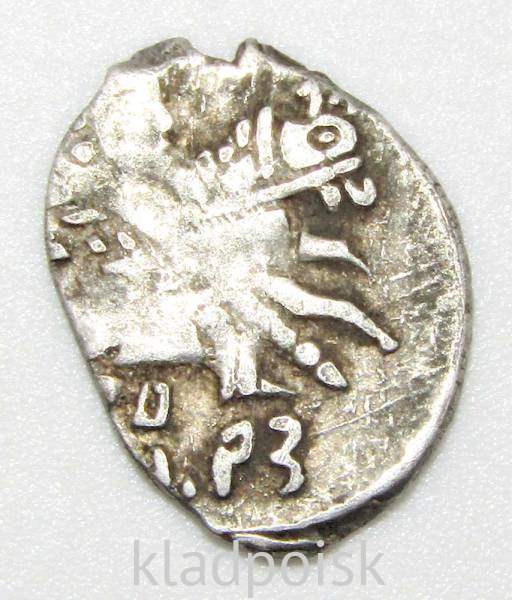 Копейка серебро Борис Федорович Годунов (чешуя), 1598-1605 гг. Новгородский денежный двор (арт 5)