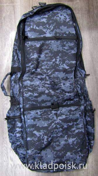 Рюкзак кладоискателя закрытый (Пикселы серый) Рюкзак кладоискателя закрытый (Пикселы серый)