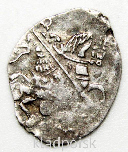 Копейка серебро, 2-е Земское ополчение (период Смутного времени), Ярославль, ГКХ № 376, арт 2