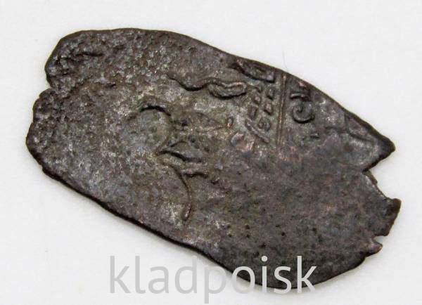 Копейка медь Алексей Михайлович (чешуя), Медный бунт, Москва, Новый монетный двор, арт 4 Копейка медь Алексей Михайлович (чешуя), Медный бунт, Москва, Новый монетный двор, арт 4