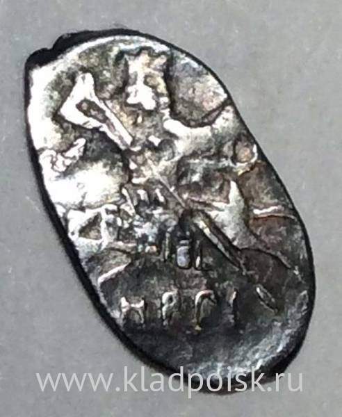 Копейка шведской оккупации Новгорода, НРГI (чешуя), арт 9 Копейка шведской оккупации Новгорода, НРГI (чешуя), арт 9