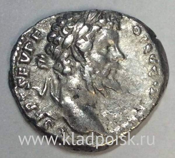 Монета Денарий Римская Империя Луций Септимий Север (193-211)