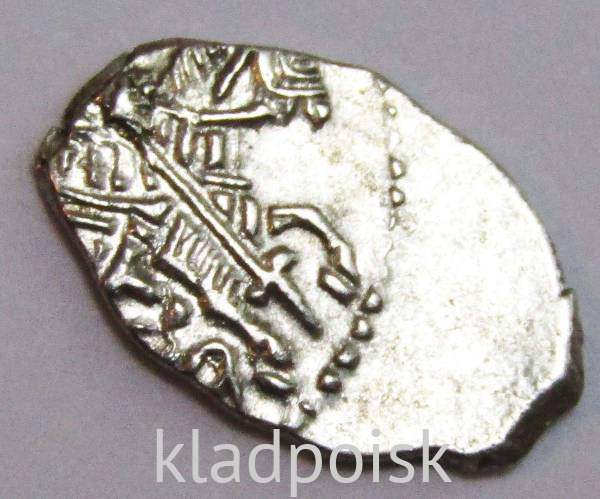 Копейка серебро Петр I Алексеевич (чешуя), 1701 год, Старый денежный двор, арт 2 Копейка серебро Петр I Алексеевич (чешуя), 1701 год, Старый денежный двор, арт 2