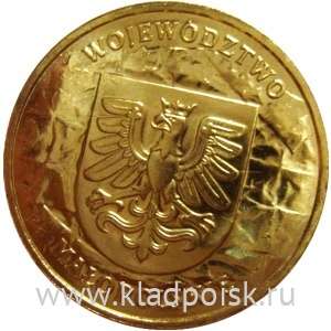 Монета 2 злотых Польша Воеводство Малопольское, 2004