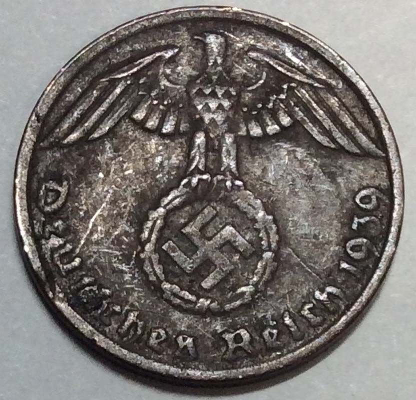 Монета 1939 года. Монета рейха 1939. Монета третьего рейха 1939. Немецкие монеты 1939 г. Серебряная монета нацистской Германии 1939.
