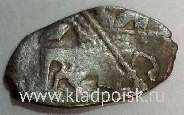 Копейка серебро Алексей Михайлович (чешуя), 1645-1676 гг. Арт. 3 Копейка серебро Алексей Михайлович (чешуя), 1645-1676 гг. Арт. 3