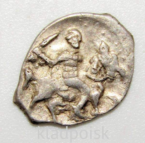 Денга Иван IV Васильевич Грозный (чешуя), серебро, Тверь, арт 2 Денга Иван IV Васильевич Грозный (чешуя), серебро, Тверь, арт 2