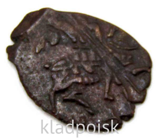 Копейка медь Алексей Михайлович (чешуя), Медный бунт, Москва, Новый монетный двор