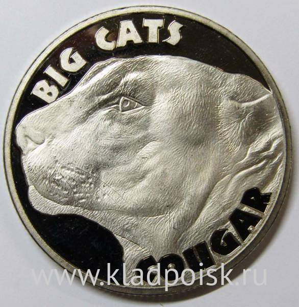 Монета 1 доллар Сьерра-Леоне 2020, Пума