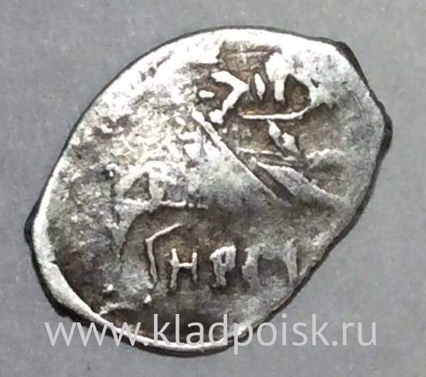 Копейка шведской оккупации Новгорода, НРГI (чешуя), арт 6