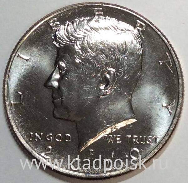 Монета 50 центов США Кеннеди 2020 UNC (D)