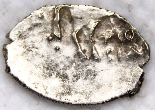 Копейка серебро Петр I Алексеевич (чешуя), совместное правление, Москва, Россия