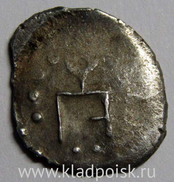 Монета Дирхем Волжская Булгария, правление хана Батыя Монета Дирхем Волжская Булгария, правление хана Батыя