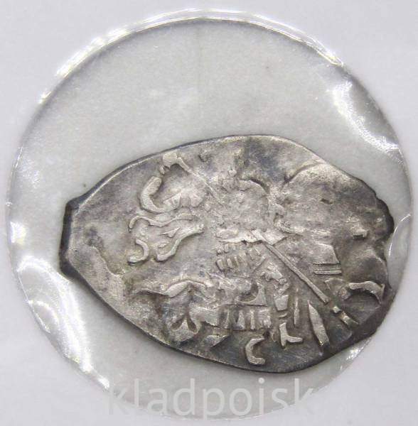 Копейка серебро 1612-1613 гг., 2-е Земское ополчение (период Смутного времени), КГ № 303