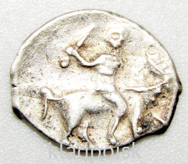 Денга Иван IV Васильевич Грозный (чешуя), серебро, Москва, арт 7 Денга Иван IV Васильевич Грозный (чешуя), серебро, Москва, арт 7