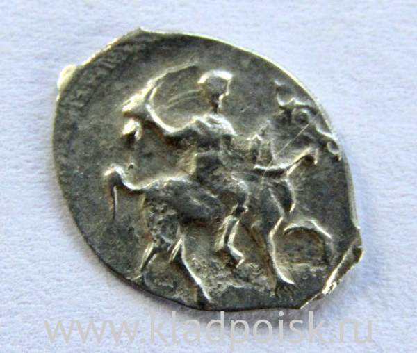 Денга Иван IV Васильевич Грозный (чешуя), серебро, до 1547 года, арт 25