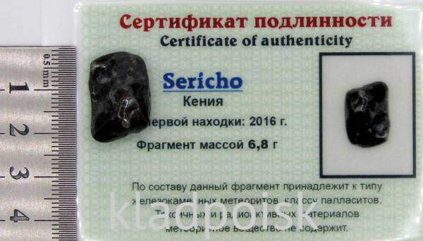 Осколок метеорита Sericho (арт 19) Осколок метеорита Sericho (арт 19)