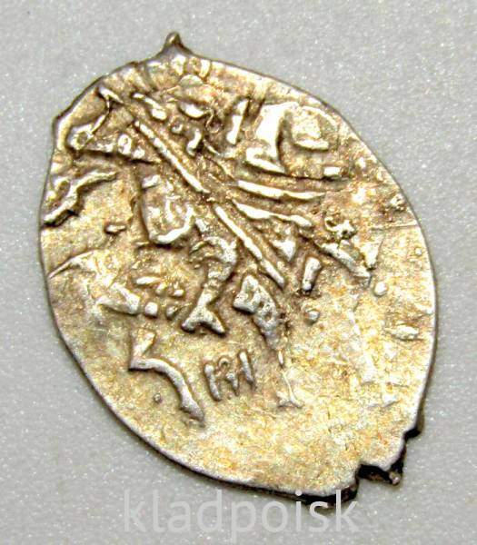 Копейка серебро Михаил Фёдорович, 2-е Земское ополчение (временный московский монетный двор) Копейка серебро Михаил Фёдорович, 2-е Земское ополчение (временный московский монетный двор)