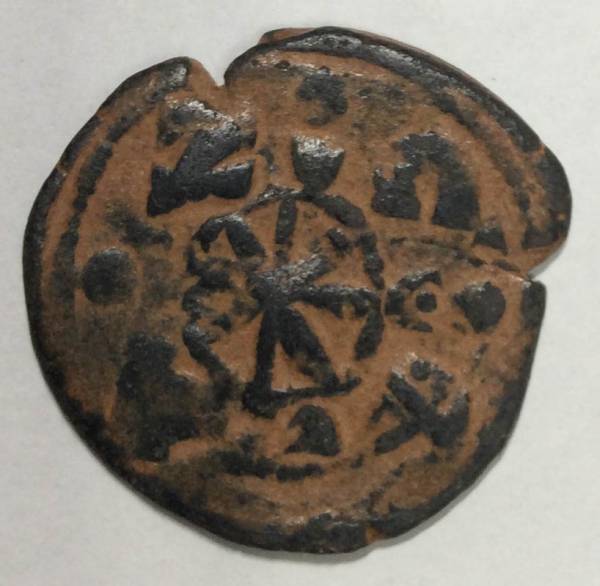 Монета Византии Фоллис Император Никифор III 1078-1081гг. Монета Византии Фоллис Император Никифор III 1078-1081гг.