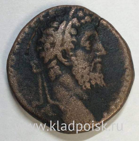 Монета Сестерций Римская Империя Луций Элий Аврелий Коммод (161-192)