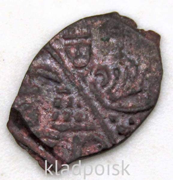 Копейка медь Алексей Михайлович (чешуя), 1655-1663 гг. Медный бунт, Москва Копейка медь Алексей Михайлович (чешуя), 1655-1663 гг. Медный бунт, Москва