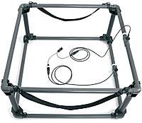 Lorenz двойная рамочная катушка 1х1из двух рам, расширителями высотой 0,6 м и разделителем кабеля.