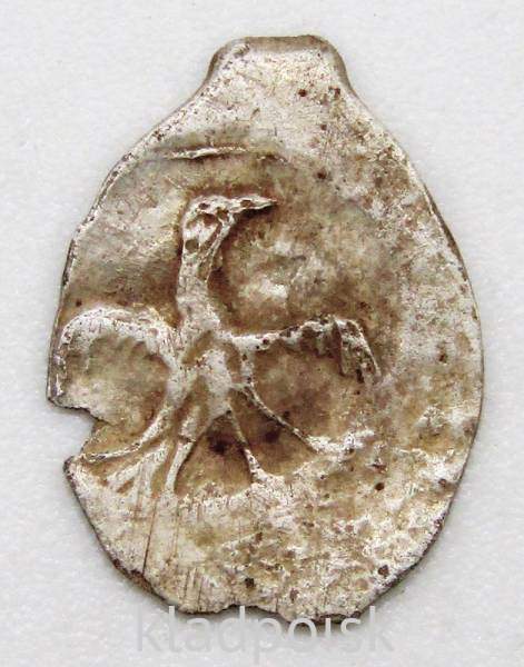 Полушка (1/4 копейки) серебро Иван IV Васильевич Грозный 1533-1584 гг. арт. 2