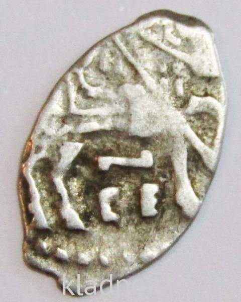 Копейка серебро Петр I Алексеевич (чешуя), 1697 год, Старый денежный двор Копейка серебро Петр I Алексеевич (чешуя), 1697 год, Старый денежный двор